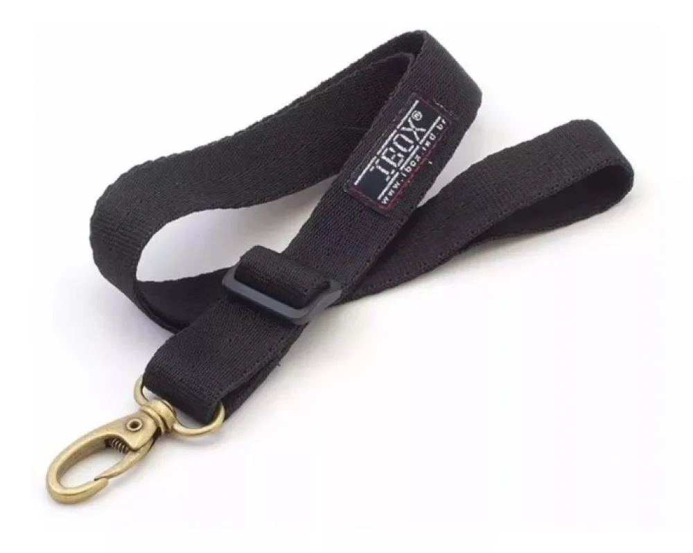ACESSORIOS INSTRUMENTO METAL - CORREIA SAX 2,5CM MOSQUETAO IBOX