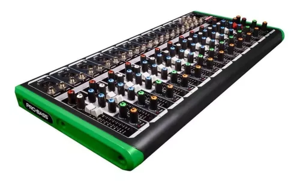 MESAS DE SOM - Mesa De Som 12 Canais Pm-1624 Usb Bt Mix Probass