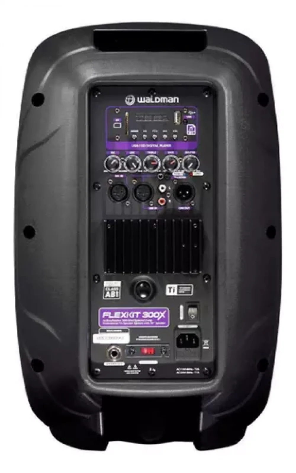 CAIXA DE SOM - KIT DE CAIXAS ATIVA + PASSIVA 10' 300W FK-300X